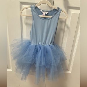 I love plum Tutu Racerback Dress Blue Size 6Y